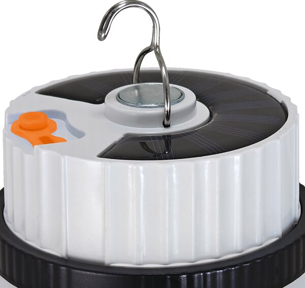 Závesný solárny LED lampáš Ufo, 1x LED 10w