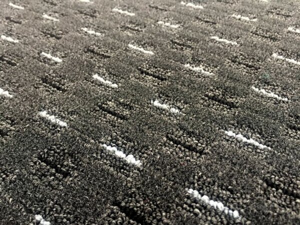 Vopi koberce Kusový koberec Valencia antracit - 50x80 cm