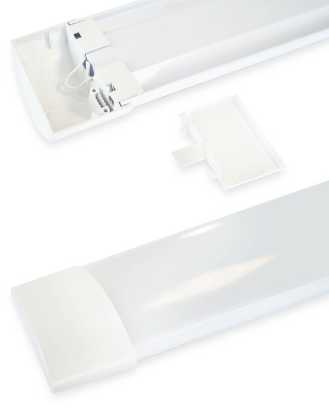 LED svietidlo Batten, 1x LED 27w, 4000k, w, (90 cm)