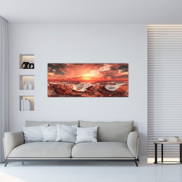 Obraz - Mars (120x50 cm)