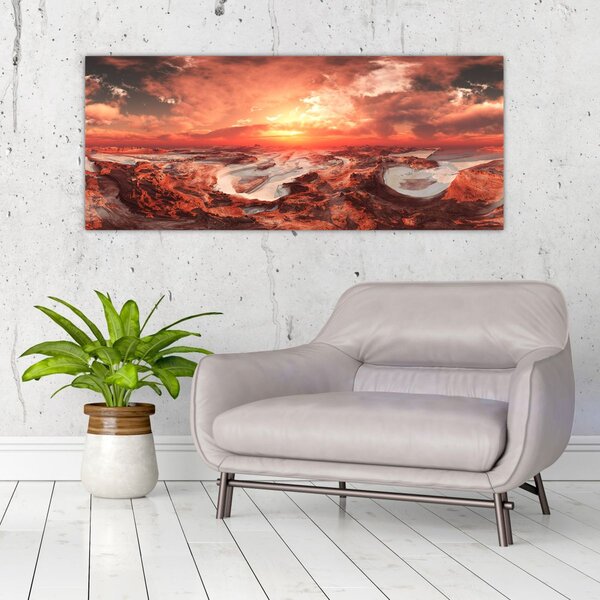 Obraz - Mars (120x50 cm)