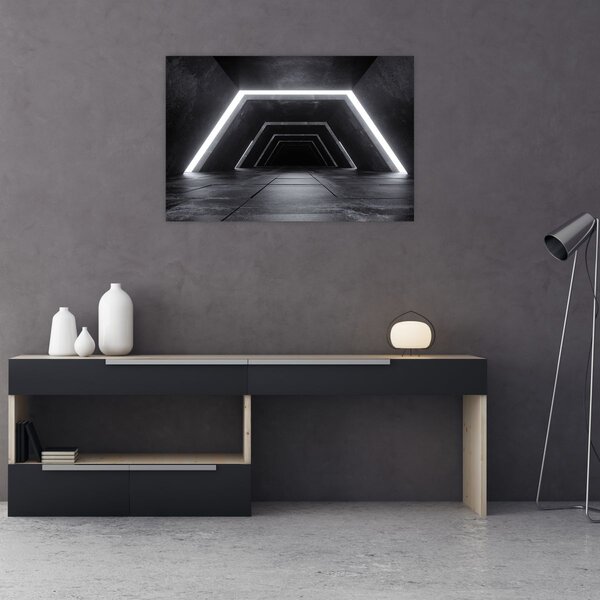 Obraz - Futuristický tunel (90x60 cm)
