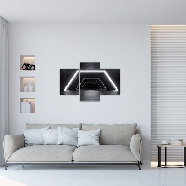 Obraz - Futuristický tunel (90x60 cm)