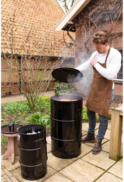 Kožená vonkajšia zástera Esschert Design Barbecue