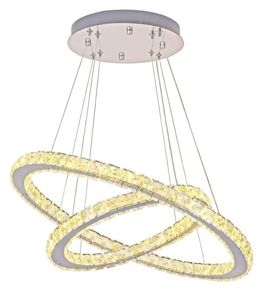 Brilagi - LED Stmievateľný luster na lanku COSMOWAVE LED/115W/230V 3000-6500K + diaľkové ovládanie