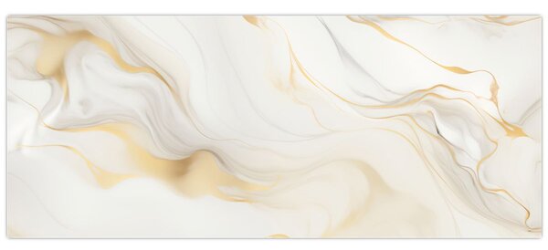 Obraz - Abstrakcia s dekorom (120x50 cm)