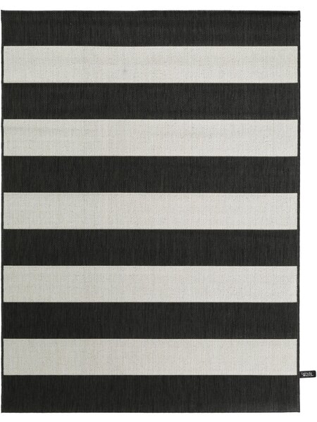 MOOD SELECTION Exteriérový koberec Metro Black - koberec ROZMER CM: 80 x 150