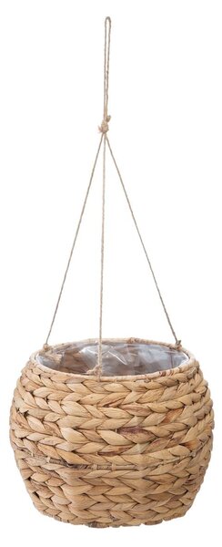 ZÁVESNÝ KVETINÁČ Z MORSKEJ TRÁVY AYA NATURAL 26X18,5 CM+16X15 CM HNEDÁ