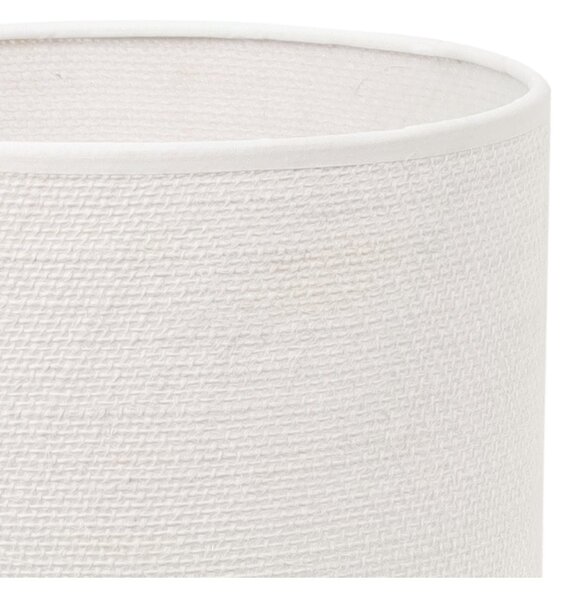 Závesné svietidlo Juta, 1x biele jutové tienidlo, (fi 20cm), b