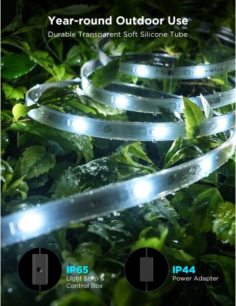 Govee - Outdoor Pro SMART RGBICWW vonkajší LED pásik 10m Wi-Fi IP65