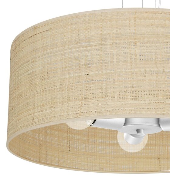 Závesné svietidlo Marshall, 1x ratanové tienidlo, (fi 50cm), w