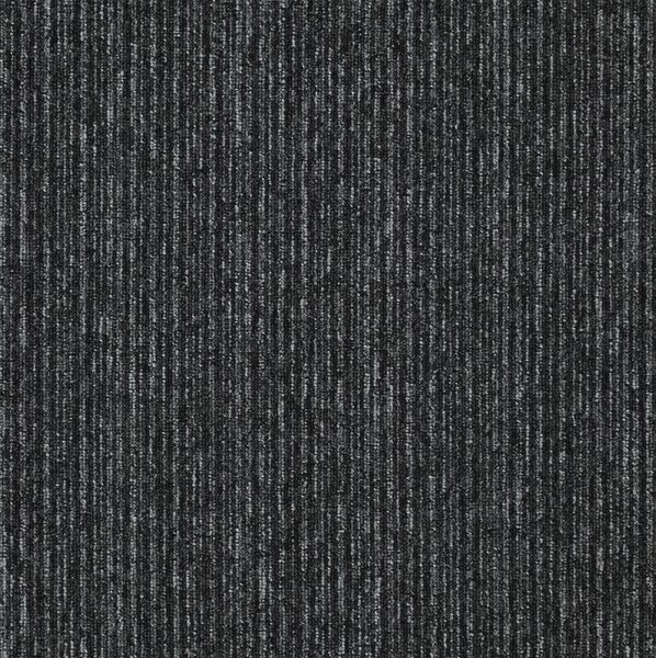 Balta koberce Kobercový štvorec Sonar Lines 4178 čierny - 50x50 cm