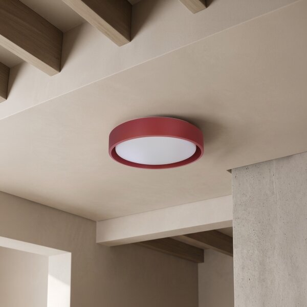 Brilagi - LED stropné svietidlo MATTEO LED/24W/230V priemer 31 cm červené