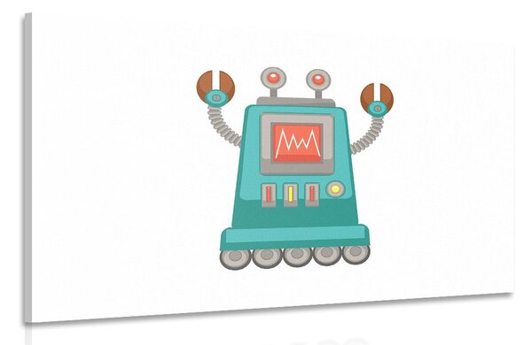 Obraz pre detských milovníkov robotov