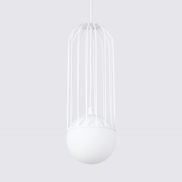 Sollux SL.1331 - Luster na lanku BRINA 1xG9/8W/230V biela