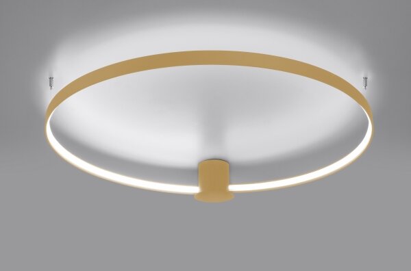 Thoro TH.223 - LED stropné svietidlo RIO LED/30W/230V CRI 98 4000K priemer 55 cm zlaté