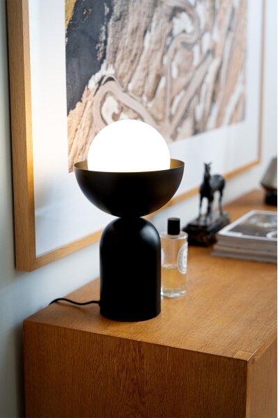 Osram - Stolná lampa DECOR BOWL 1xE14/25W/230V čierna