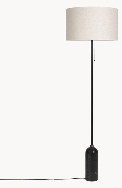 Stmievateľná stojacia lampa's mramorovým podstavcom Gravity