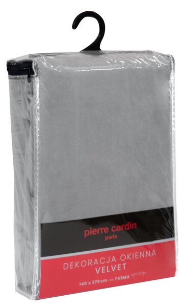 ZATEMŇOVACÍ ZÁVES NA PÁSKE PIERRE CARDIN SIBEL 140X270 CM SIVÁ