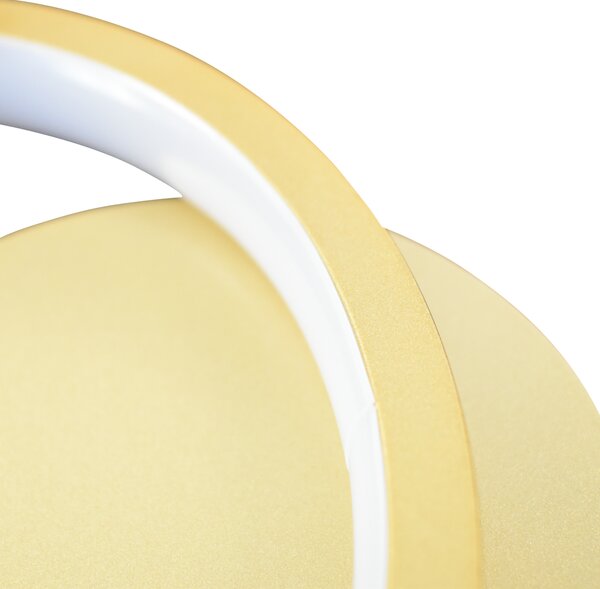 Nástenné LED svietidlo Hoop, 1x LED 7w, 4000k, g