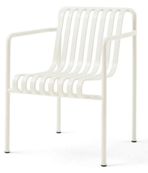 HAY Stolička Palissade Dining Armchair, cream white