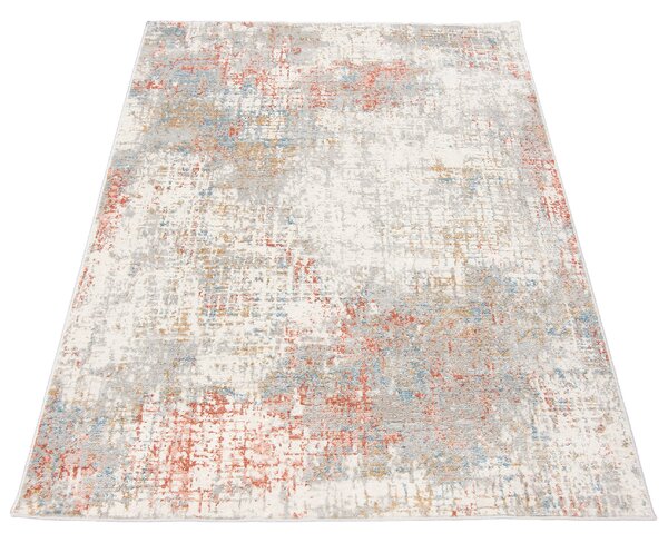 TA Koberec G512C WHITE/SALMON PORTLAND HIK Biely Obdĺžnikový Rozmer: 80x150 cm