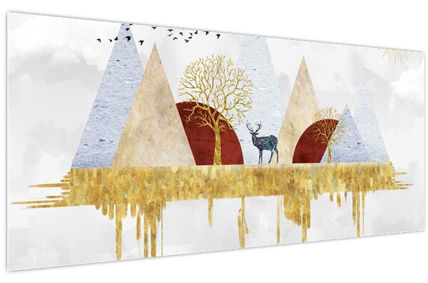 Obraz - Dekor (120x50 cm)