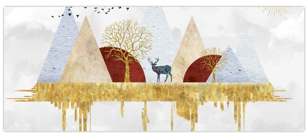Obraz - Dekor (120x50 cm)