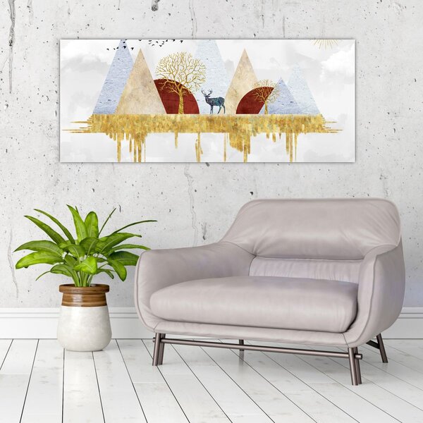 Obraz - Dekor (120x50 cm)