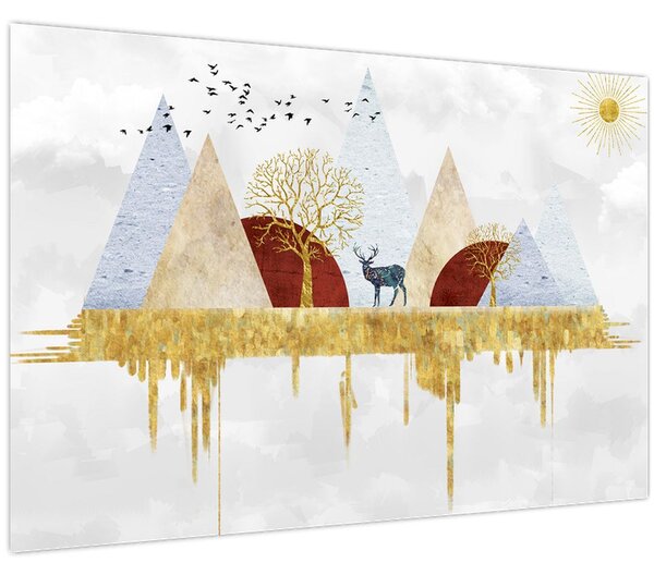 Obraz - Dekor (90x60 cm)