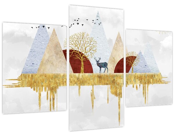 Obraz - Dekor (90x60 cm)