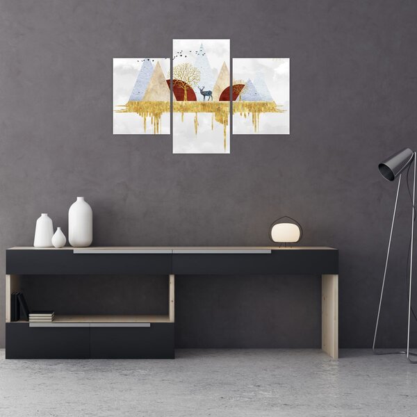 Obraz - Dekor (90x60 cm)