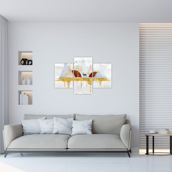 Obraz - Dekor (90x60 cm)