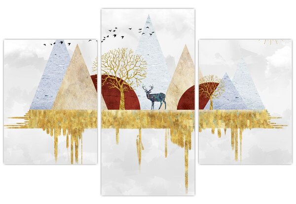 Obraz - Dekor (90x60 cm)