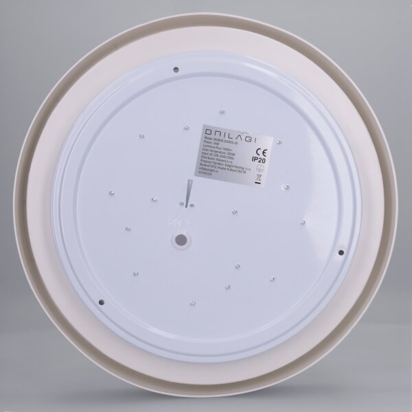 Brilagi - LED stropné svietidlo MATTEO LED/24W/230V pr. 31 cm taupe