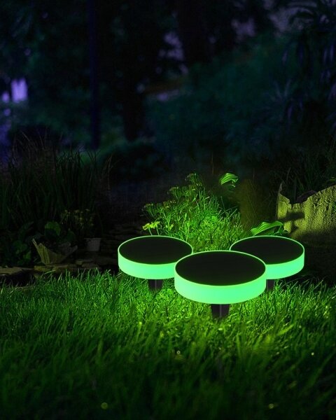 Immax NEO 07910L-LED RGB stmievateľné solárne LED svietidlo 1W/5V IP54 Tuya