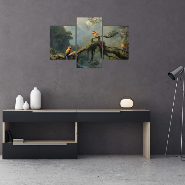 Obraz - Tropický les (90x60 cm)