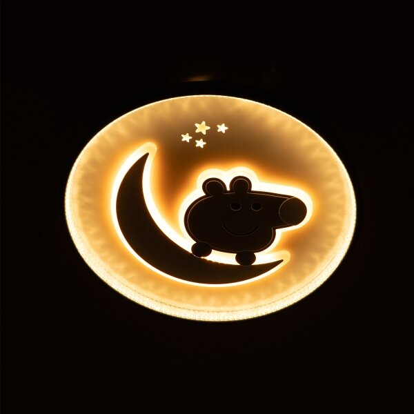 Brilagi - LED Detské stropné svietidlo PIGGY LED/70W/230V 3000/4500/6000K