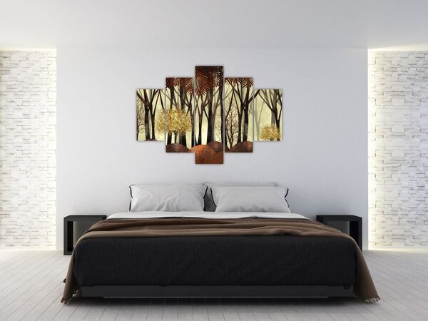 Obraz - Dekoratívne les (150x105 cm)