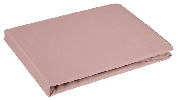 SATÉNOVÉ PRESTIERADLO DINA 160X200 CM PUDROVO RUŽOVÉ