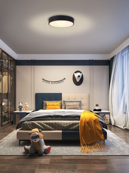 Immax NEO 07201L-LED Stmievateľné stropné svietidlo RONDATE 28W/230V čierna Tuya+DO