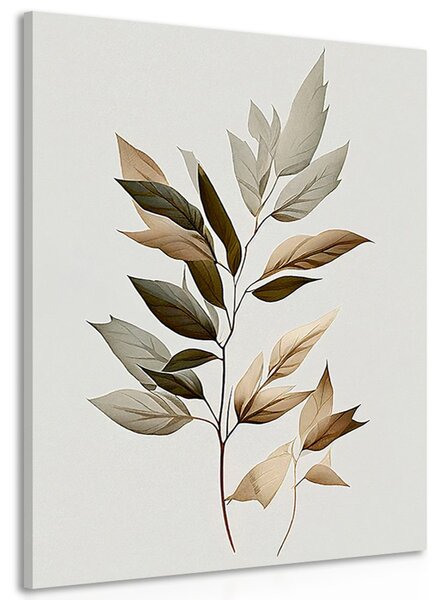 Obraz luxusné minimalistické listy