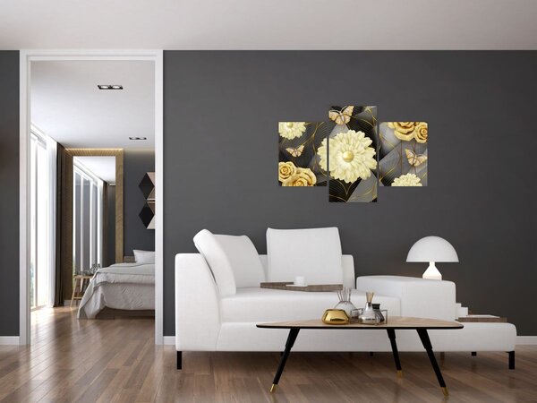 Obraz - Dekor II. (90x60 cm)