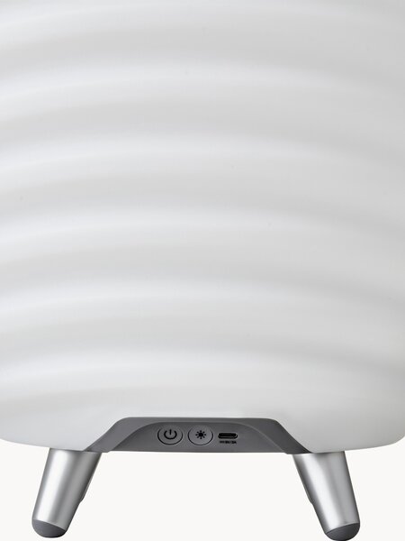Prenosná stmievateľná záhradná LED lampa s reproduktorom Synergy S