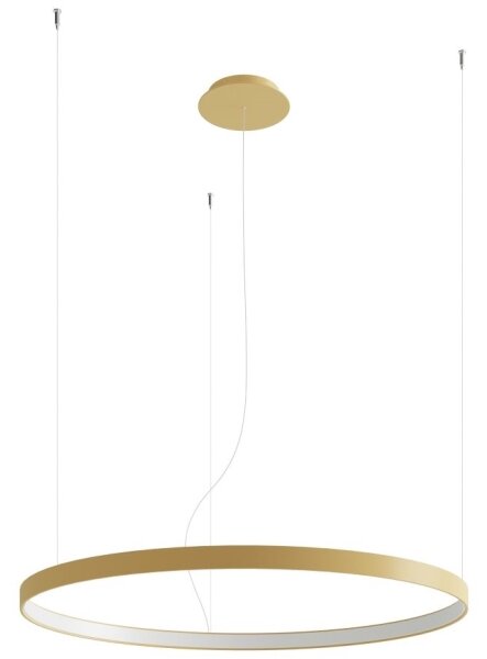 Thoro TH.181 - LED  Luster na lanku RIO LED /50W/230V CRI95 4000K pr. 78 cm zlatá
