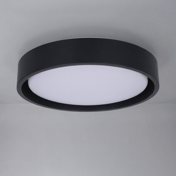 Brilagi - LED stropné svietidlo MATTEO LED/24W/230V priemer 31 cm čierna
