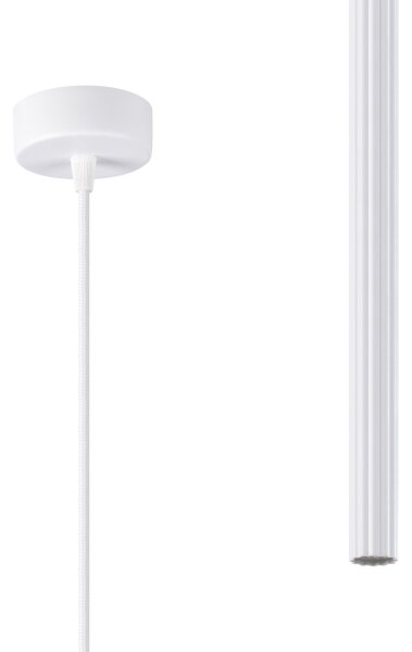 Sollux SL.1337 - Luster na lanku ARCHE 1xG9/8W/230V biela