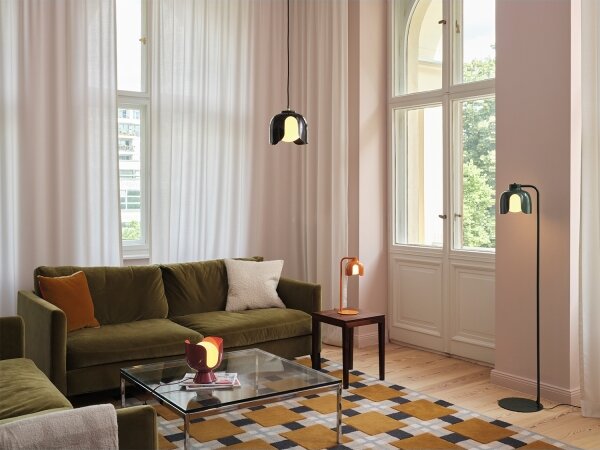 Osram - Stolná lampa DECOR COROLLE 1xG9/20W/230V oranžová