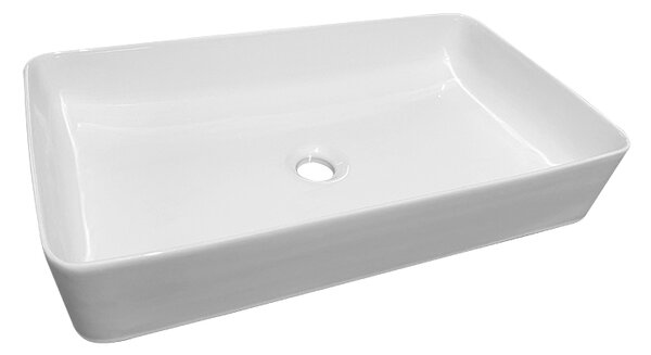 Erga Barbara, umývadlo na dosku 615x350x110 mm, biela lesklá, ERG-V03-YT-060-WH