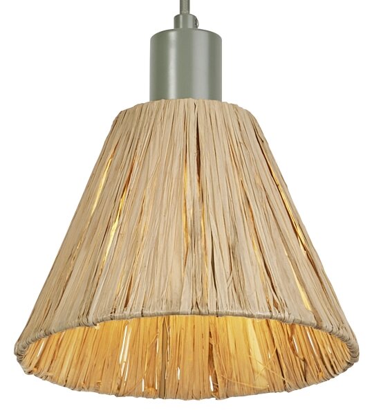 Ledvance - Luster na lanku DECOR RAFFIA 1xE27/15W/230V rafia